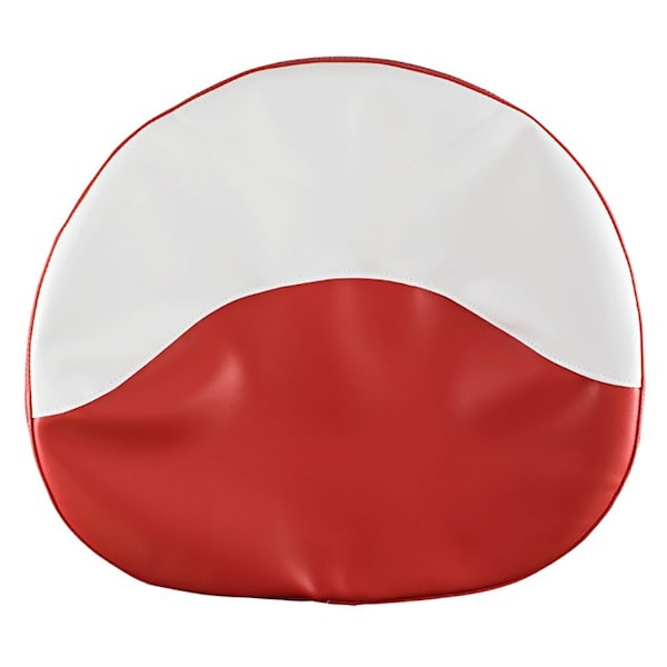 Aftermarket MIS006DR 19" Red & White Seat Cover Fits Massey Harris Tractor 501 541 600 601 + SEN10-0045 - main